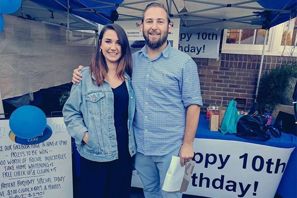 Dr Haddon Suttner at Bondi Market