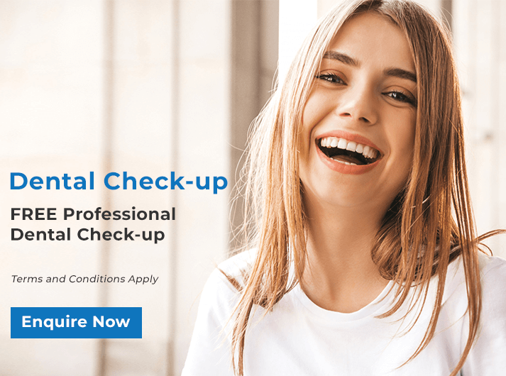 dental checkup promo banner bondi