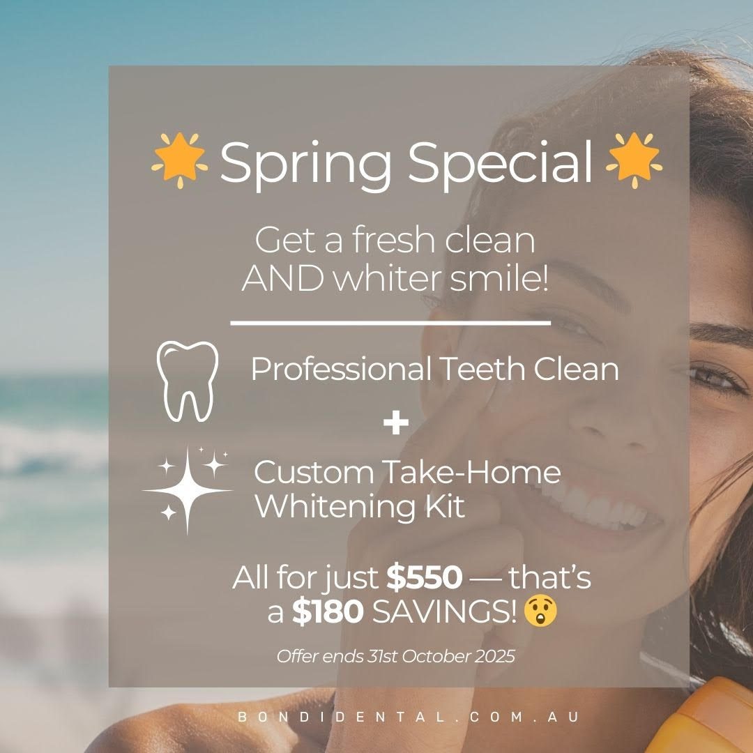 smile makeover promo banner bondi